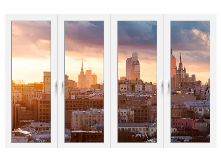 Балкон прямой Veka WHS 60