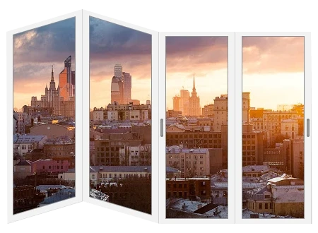 Балкон каблук Aluvet Cold