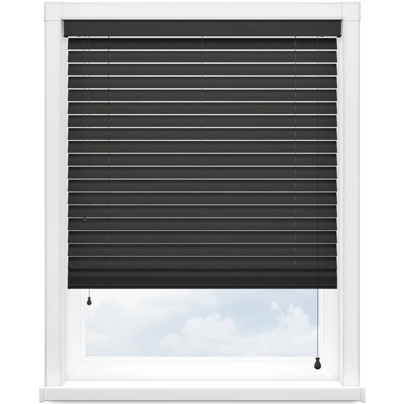 Полоса пвх классик т.-серая 2