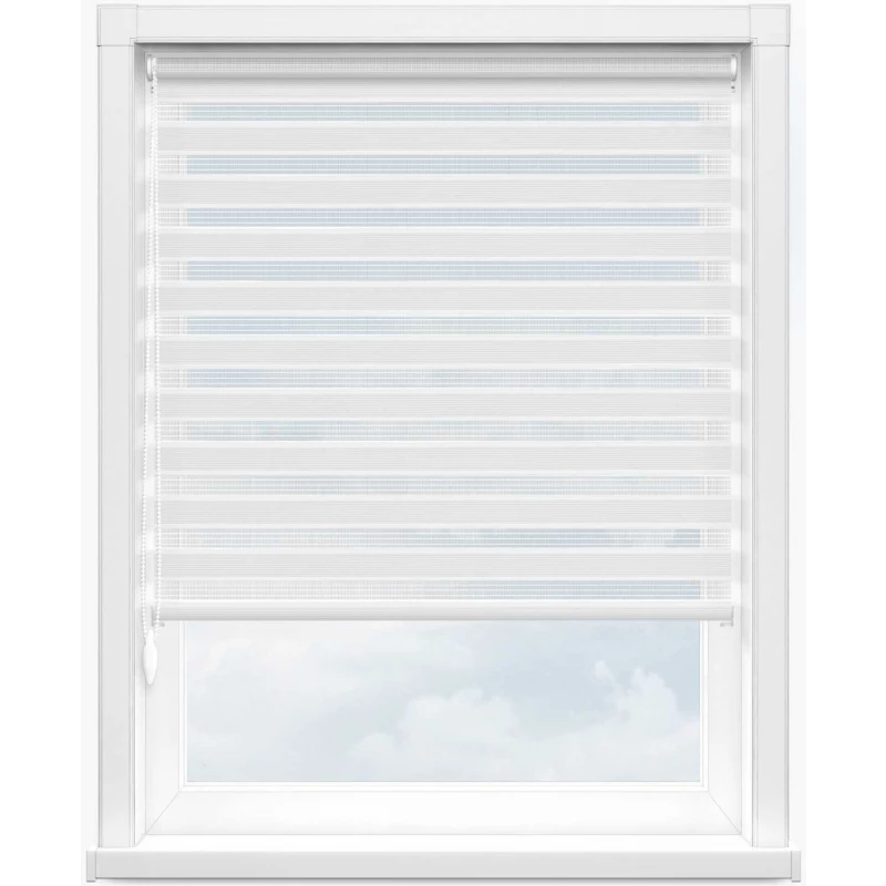 Зебра адажио 0225 белый, 280 см - 1