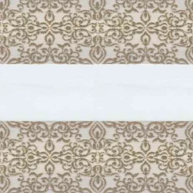 Зебра арабеска 2406 бежевый, 270 см