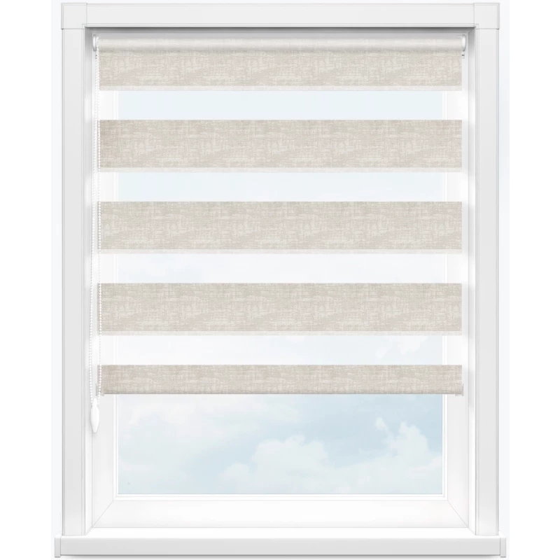 Зебра аура 0225 белый, 300 см - 1