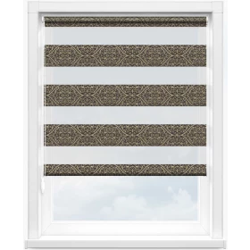 Зебра бергама 2870 коричневый, 280 см