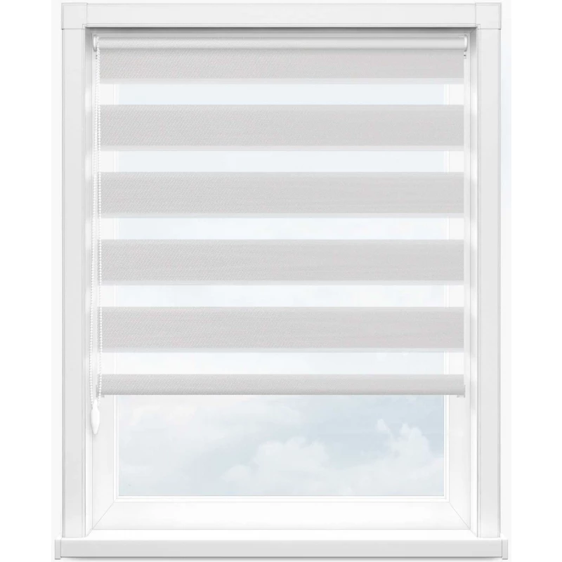 Зебра даймонд 1608 св. серый, 280 см - 1