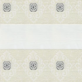 Зебра дамаск 0225 белый, 270 см