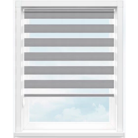 Зебра лора 1852 серый, 300 см