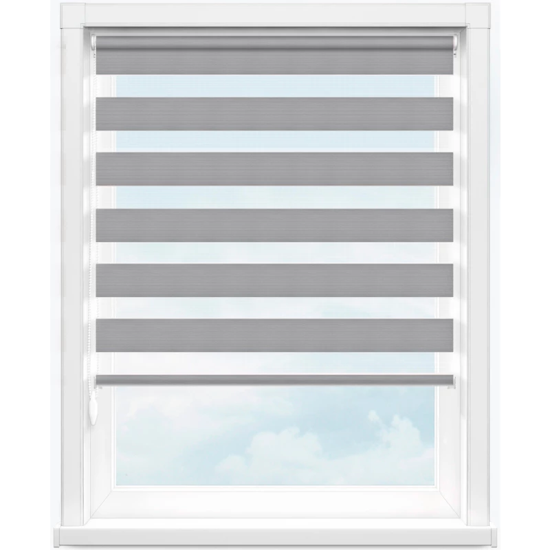 Зебра лора 1852 серый, 300 см - 1