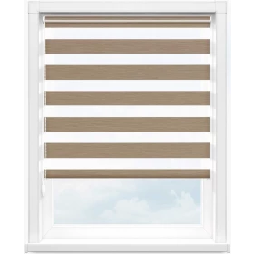 Зебра лотос 2748 капучино, 280 см