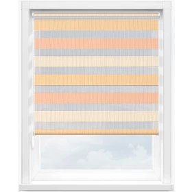 Зебра луксор трио 4063 персиковый, 280 см