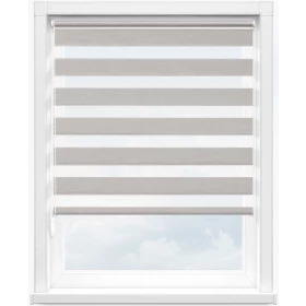 Зебра металлик 1608 св.серый 280 см