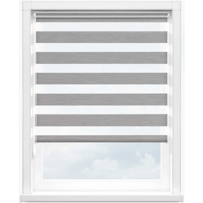 Зебра монтана 1852 серый, 280 см - 1