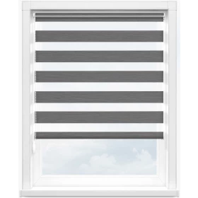 Зебра монтана 1908 графит, 280 см