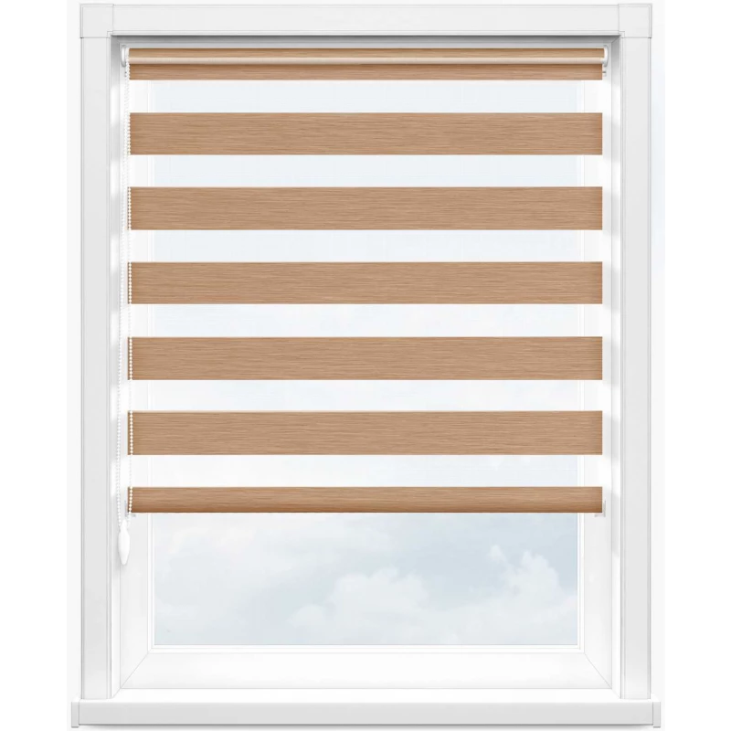 Зебра монтана 7122 золото, 280 см - 1