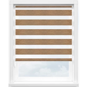 Зебра сахара 2868 св. коричневый, 210 см