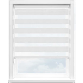 Зебра скрин 0225 белый, 300 см