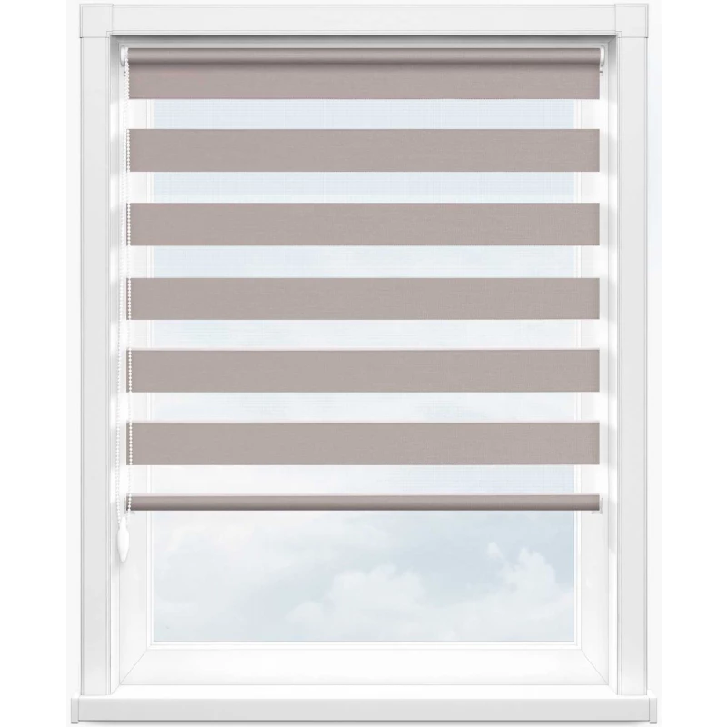 Зебра софт 2406 бежевый, 280 см - 1