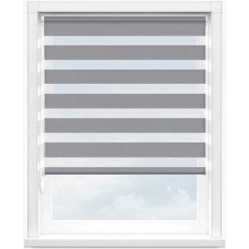 Зебра стандарт 1881 т. серый, 280 см - 1