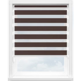 Зебра стандарт 2870 коричневый, 280 см