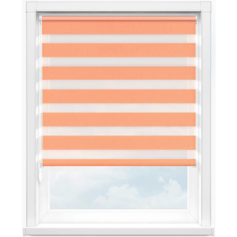 Зебра стандарт 3499 оранжевый, 280 см - 1