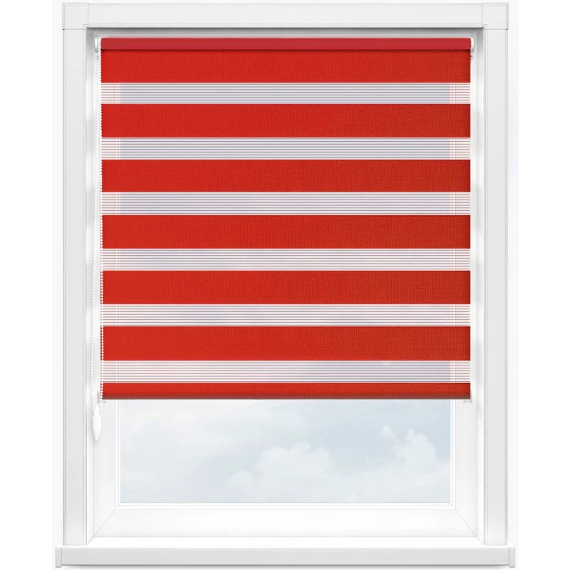 Зебра стандарт 4075 красный, 280 см - 1