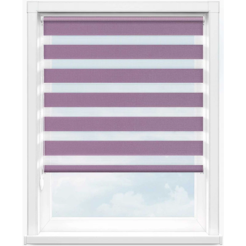 Зебра стандарт 4284 лиловый, 280 см - 1