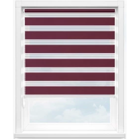 Зебра стандарт 4453 брусника, 280 см