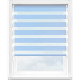 Зебра стандарт 5102 св. голубой, 280 см