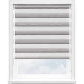 Зебра степ 1852 серый, 280 см