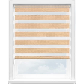 Зебра тетрис 2406 бежевый, 280 см