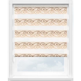 Зебра эллада 2406 бежевый, 270 см