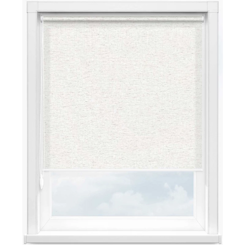 Лён 0225 белый 200 см - 1