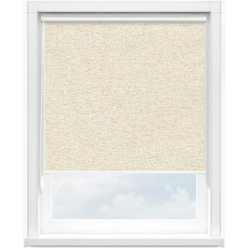 Лён black-out 2746 т.бежевый 200 см - 1