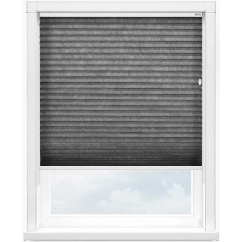 Гофре 45 сатин 1881 т. серый, 45 мм, 365 см - 1