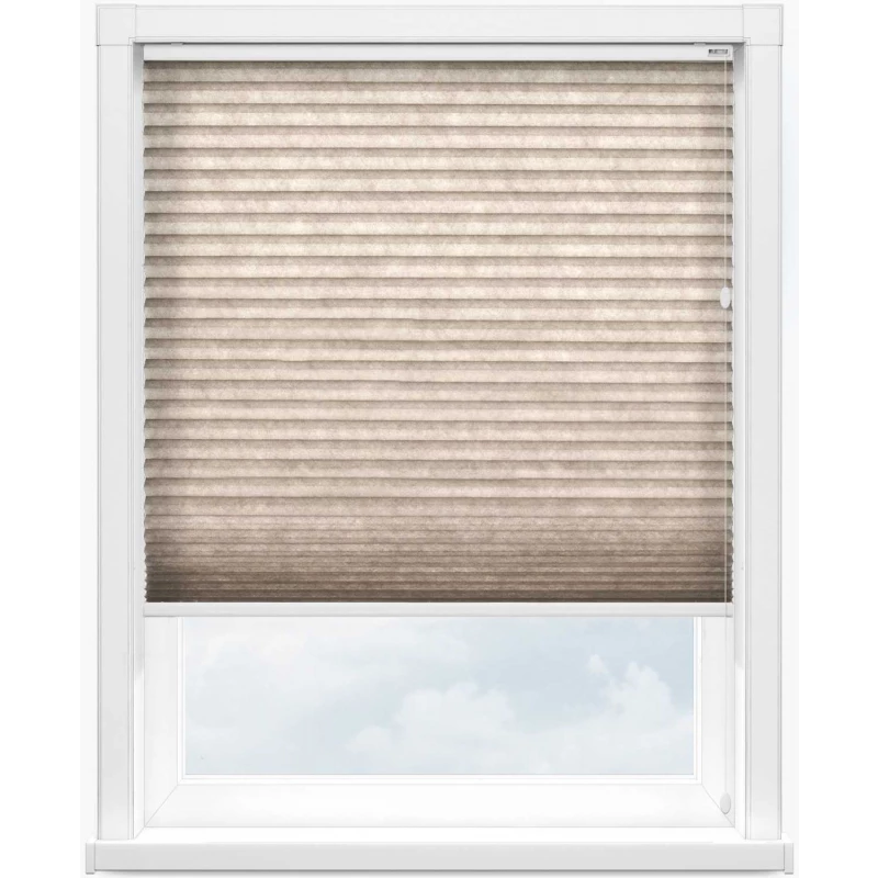 Гофре 45 сатин 2406 бежевый, 45 мм, 365 см - 1