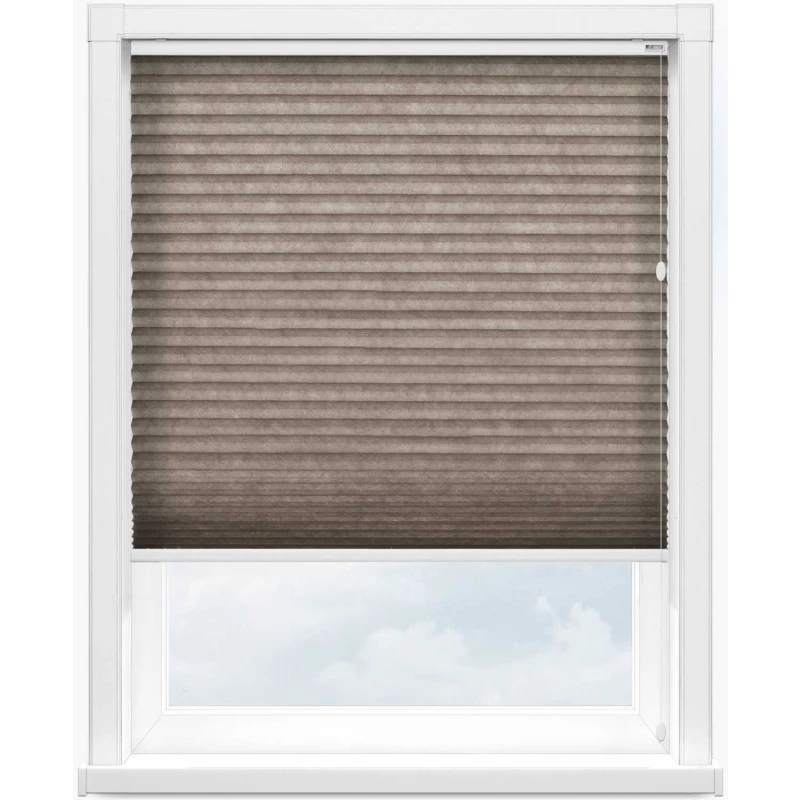 Гофре 45 сатин 2746 т. бежевый, 45 мм, 365 см - 1