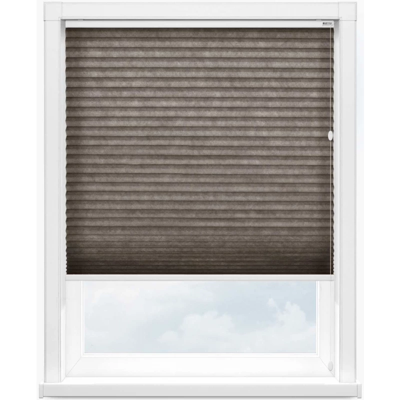 Гофре 45 сатин 2871 т. коричневый, 45 мм, 365 см - 1