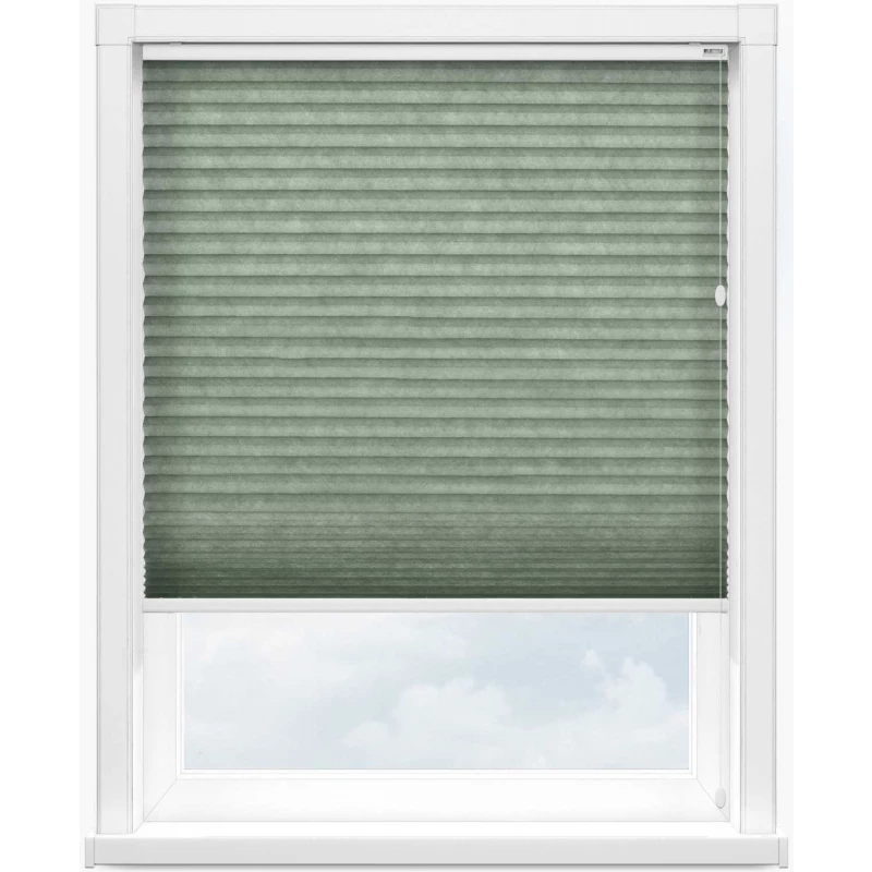 Гофре 45 сатин 5879 оливковый, 45 мм, 365 см - 1