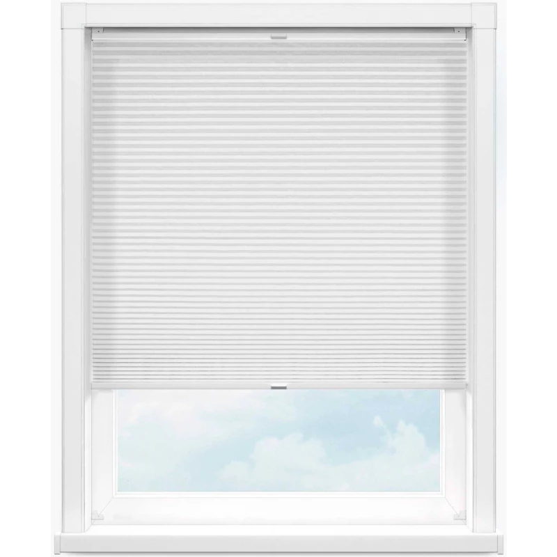 Гофре классик 0225 белый, 300 см - 1