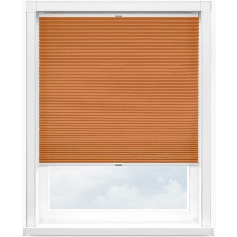 Гофре креп 4066 абрикос, 220 см - 1