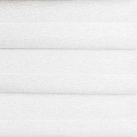 Гофре сатин 0225 белый, 365 см