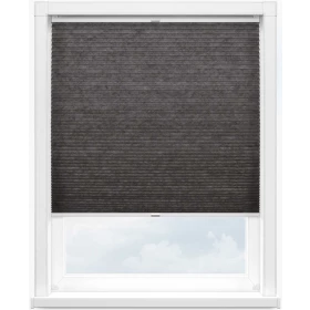 Гофре сатин 1881 т. серый, 365 см