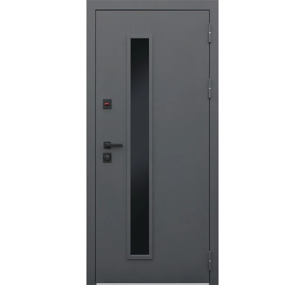 Стальная дверь Тренто с окном (терморазрыв 3к)