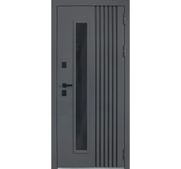 Стальная дверь Arte с окном (терморазрыв 3к)