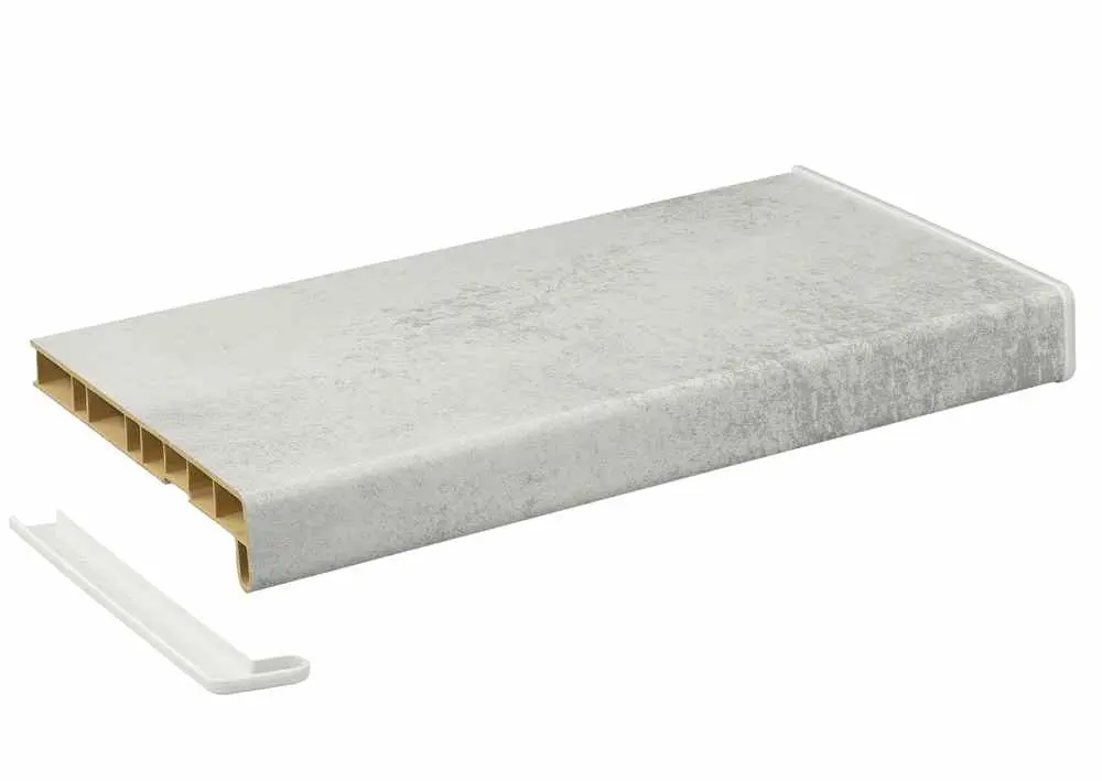 Подоконник Crystallit антик серый