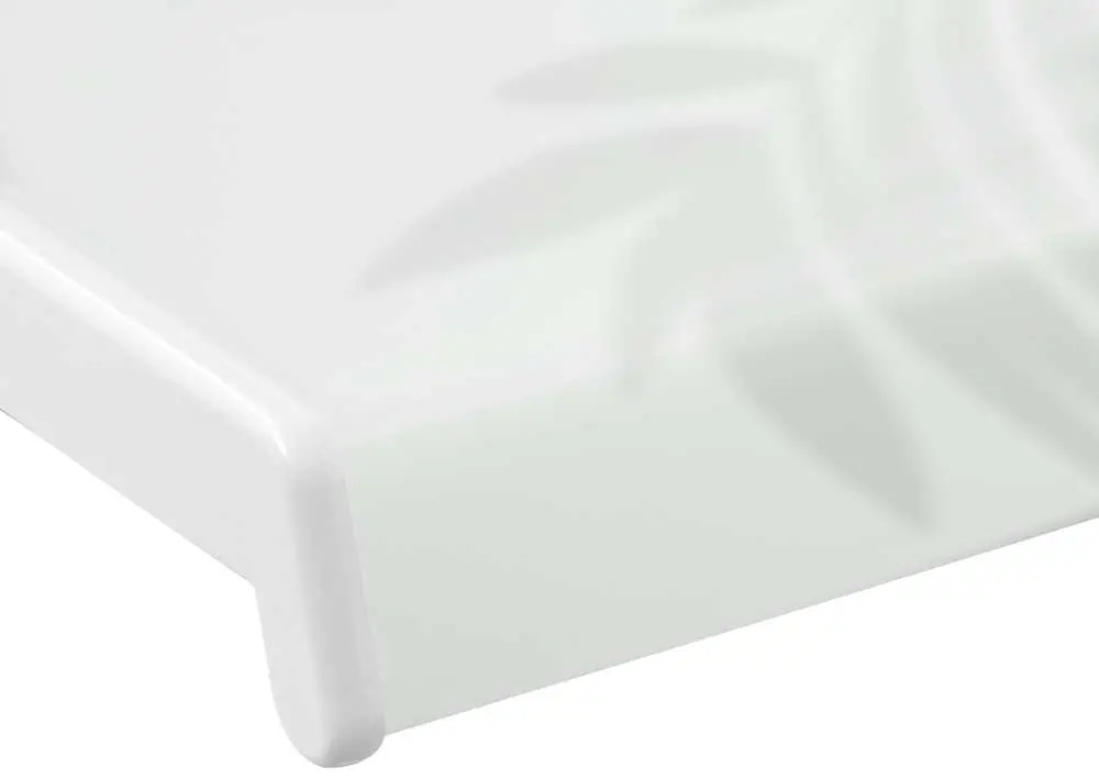 Подоконник Crystallit белый глянец