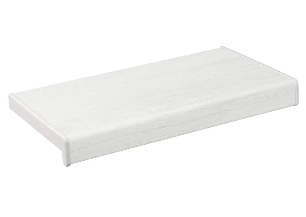 Подоконник Crystallit белый дуб матовый