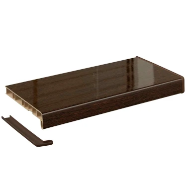 Подоконник Crystallit венге глянец