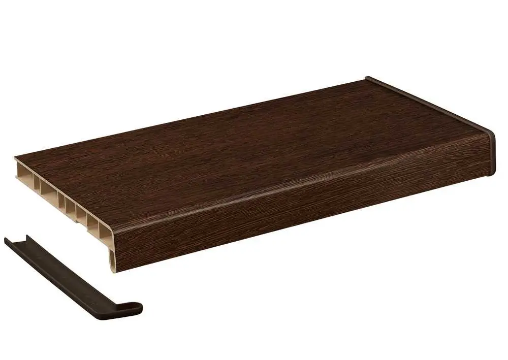 Подоконник Crystallit венге матовый