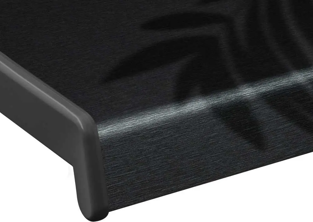 Подоконник Crystallit графит clean touch