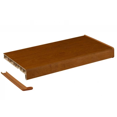 Подоконник Crystallit золотой дуб матовый